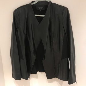 Lafayette 148 Leather Jacket - size 12